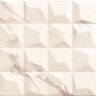 Керамическая плитка Goetan LUXURY RELIEVE PRISMA WHITE стена 30x90