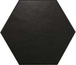 Керамогранит Equipe Hexatile Negro mate 17.5x20    