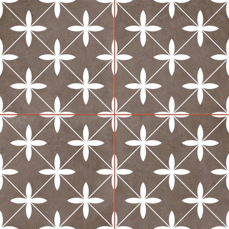 Nice Ker Chic Poole grey керамогранит pre-cut 45.2x45.2  (Dual Gres) 