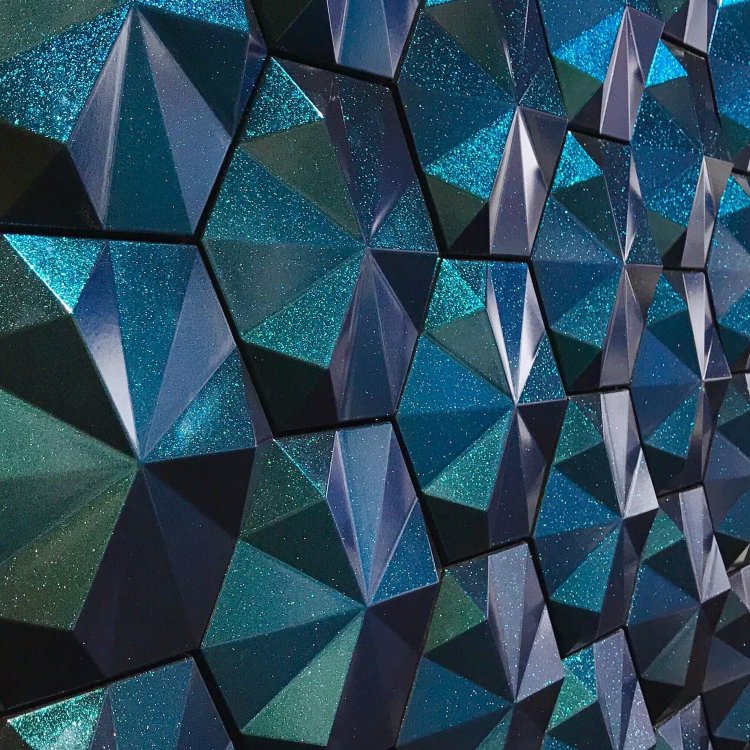 Керамогранит Orbytal Camaleon CH1 Green/Blue