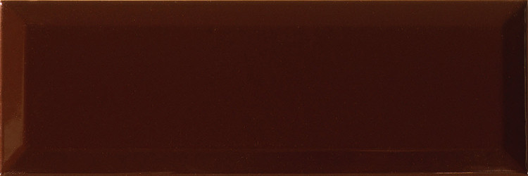 Monopole Керамическая плитка Marron brillo bisel 10x30