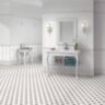Nice Ker Chic Poole white керамогранит pre-cut 45.2x45.2  (Dual Gres)